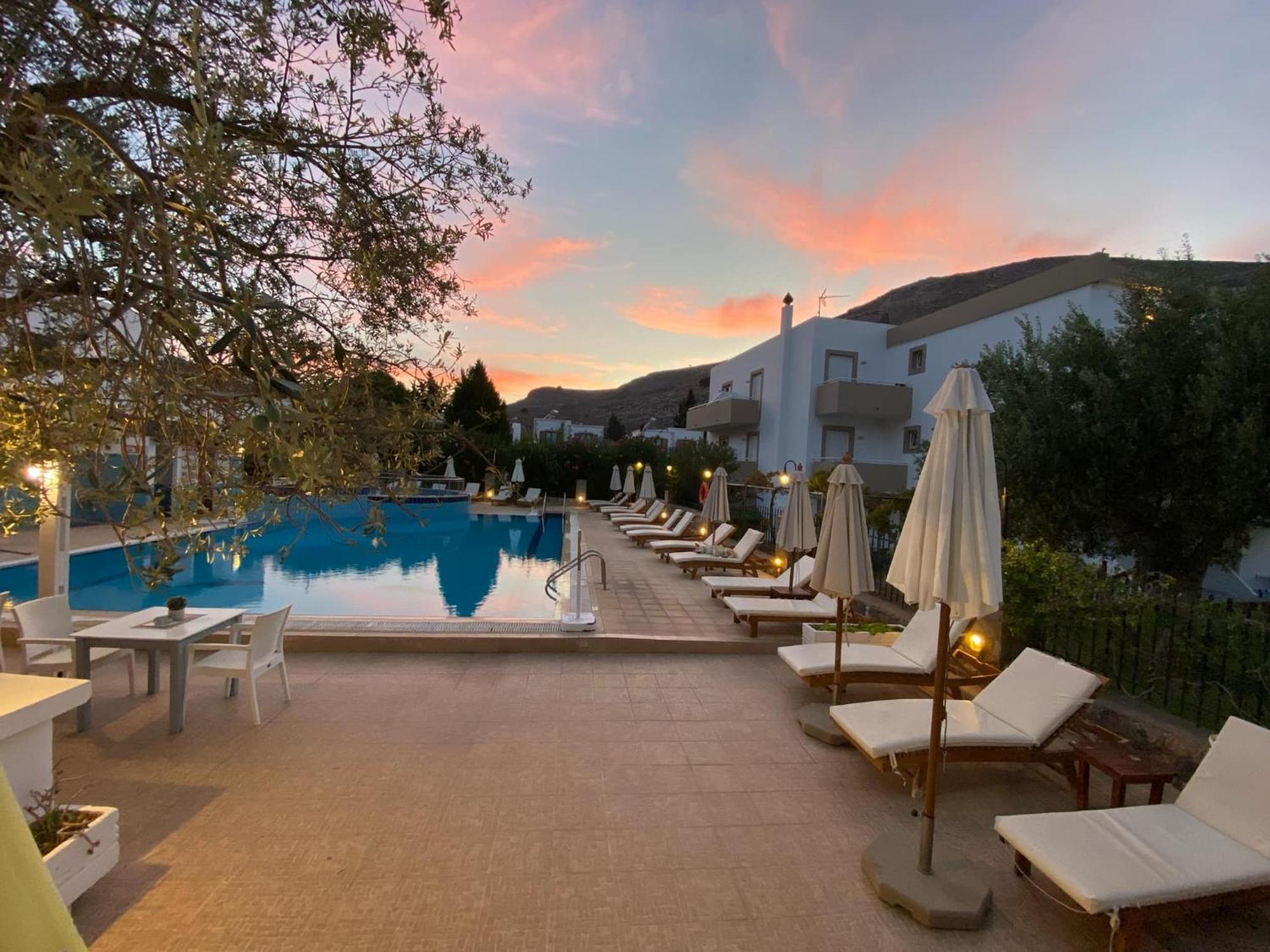 Lindos Athena Aparthotel Exterior photo